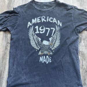 American 1977 Made Black/Gray T-Shirt
